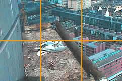 Videobild Falkenhorst: Hochkamin KVA, Maerz 2003