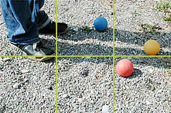 Sommerlicher Zeitvertreib: Boggia und Boule
