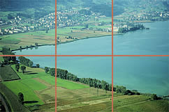 Naturschutzgebiet aus Vogelperspektive
