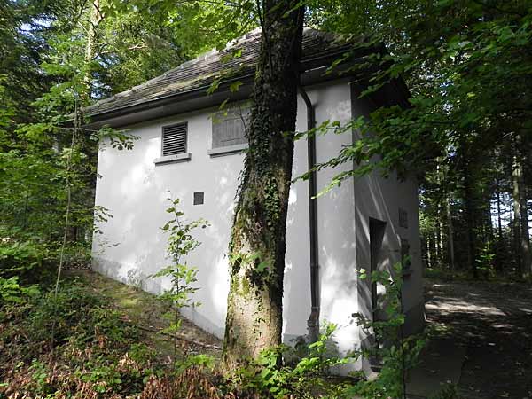 Quellwasserschloss auf dem Entlisberg-Kopf