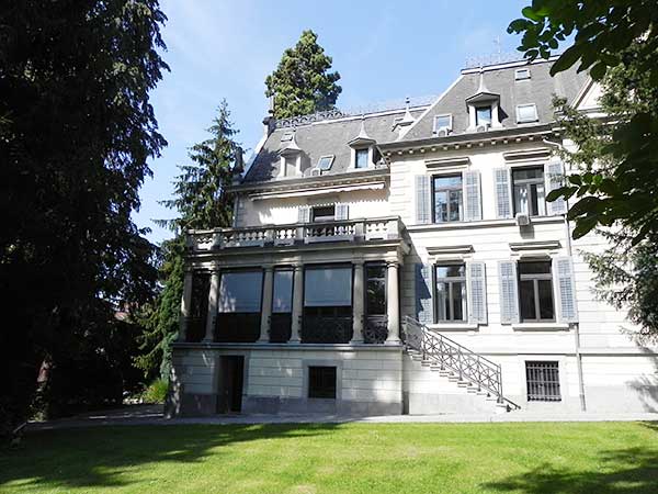 Villa Riesmatt der Familie Frölicher